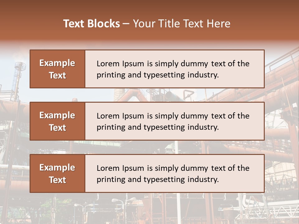 Environment Alloy Abandoned PowerPoint Template