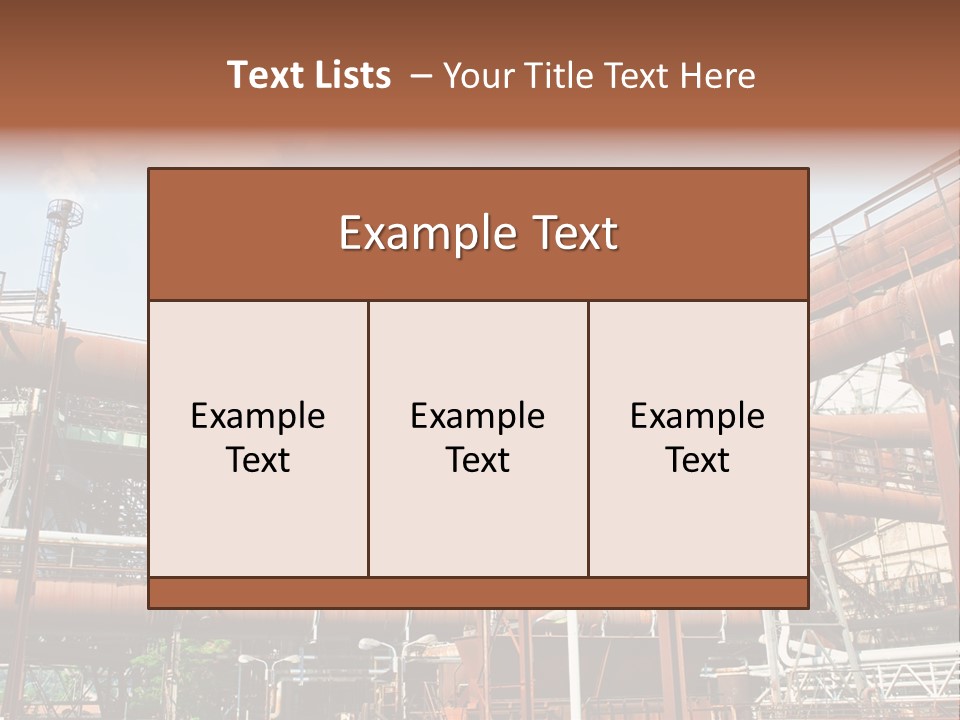 Environment Alloy Abandoned PowerPoint Template