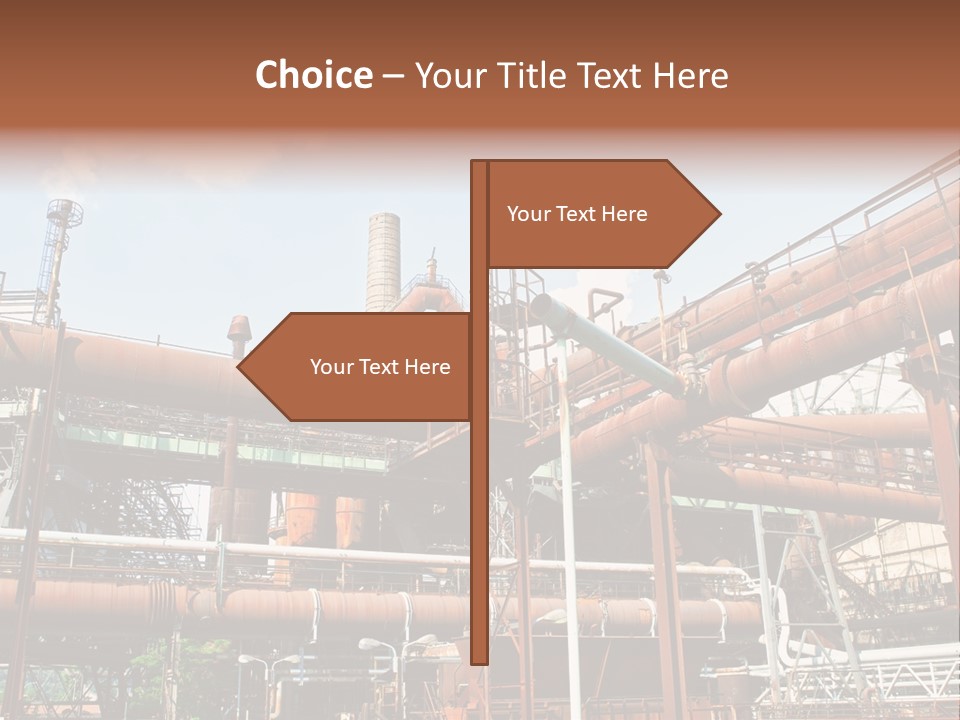 Environment Alloy Abandoned PowerPoint Template