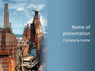 Old Metal Industry PowerPoint Template