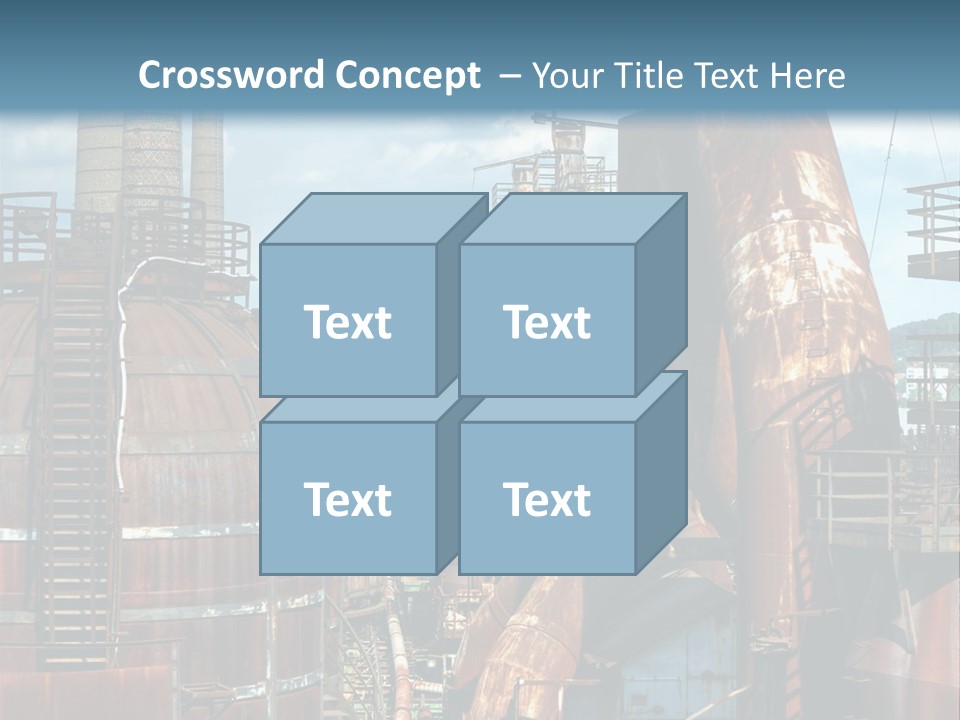 Old Metal Industry PowerPoint Template