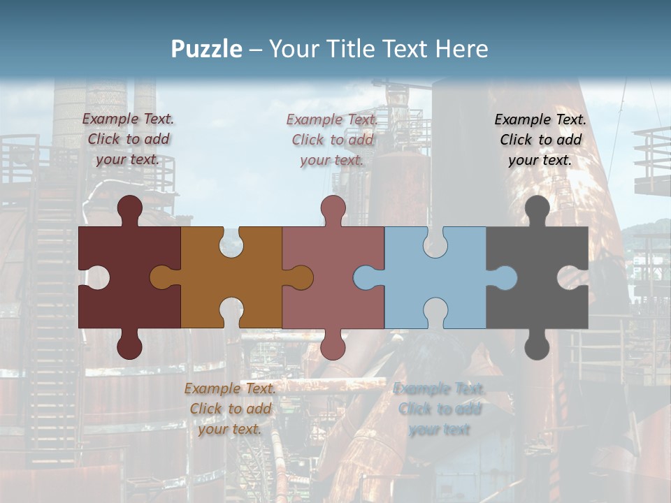 Old Metal Industry PowerPoint Template