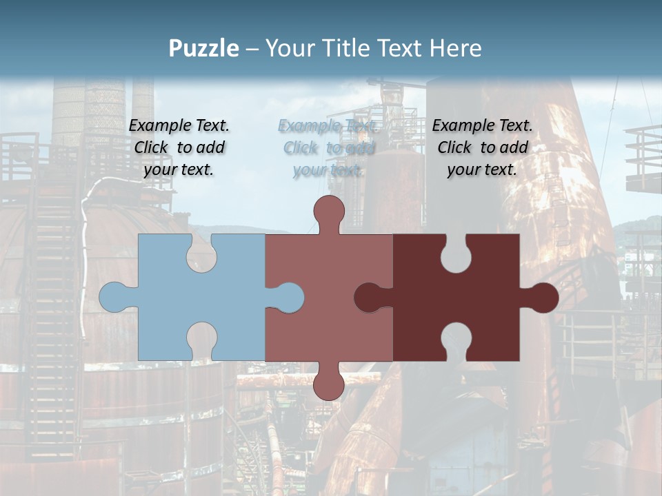 Old Metal Industry PowerPoint Template