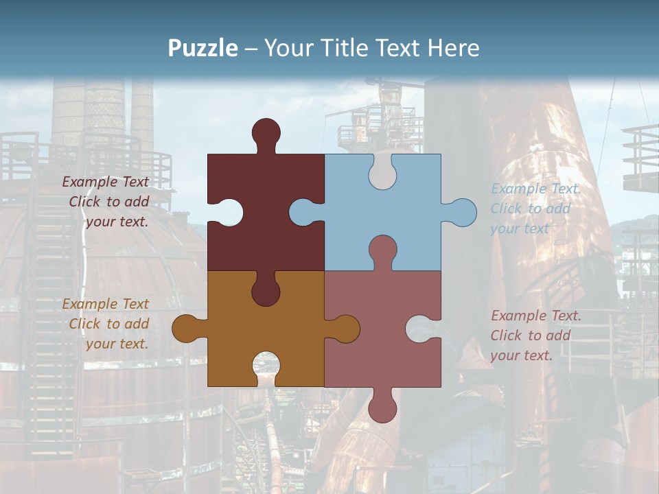 Old Metal Industry PowerPoint Template