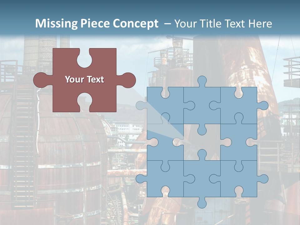 Old Metal Industry PowerPoint Template