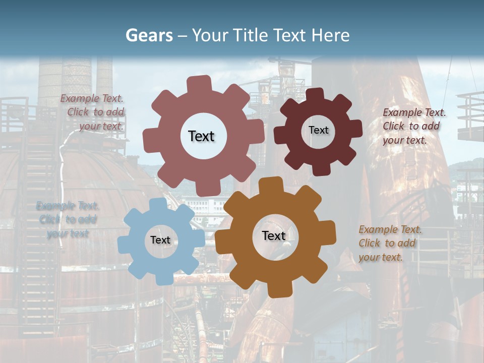 Old Metal Industry PowerPoint Template