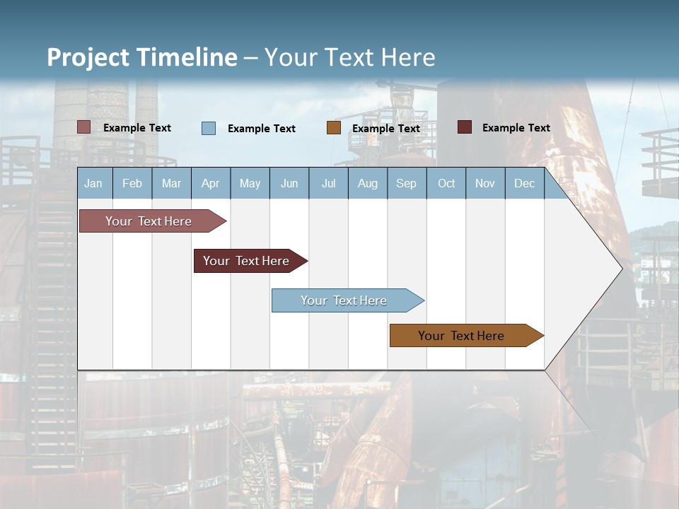 Old Metal Industry PowerPoint Template