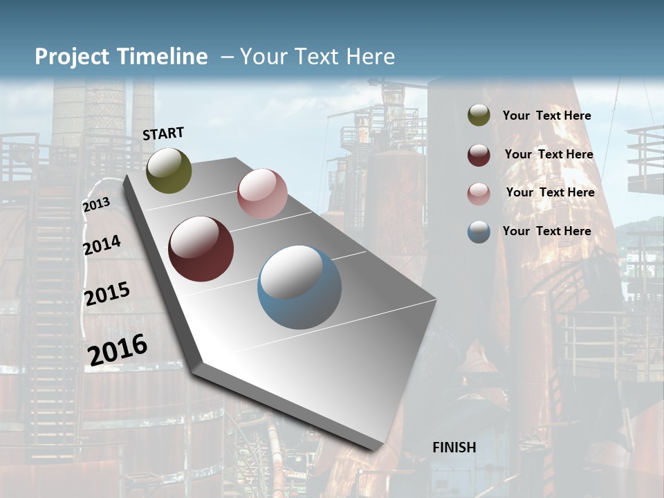 Old Metal Industry PowerPoint Template