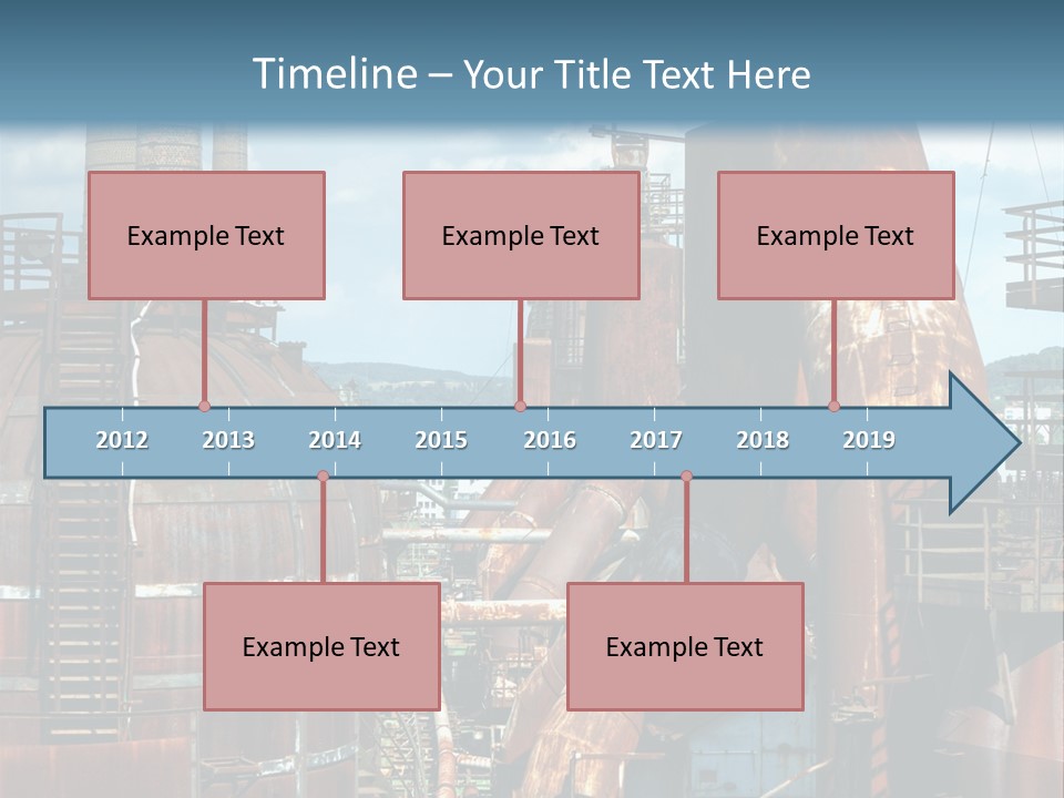 Old Metal Industry PowerPoint Template