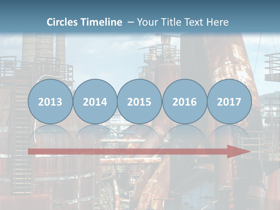 Old Metal Industry PowerPoint Template