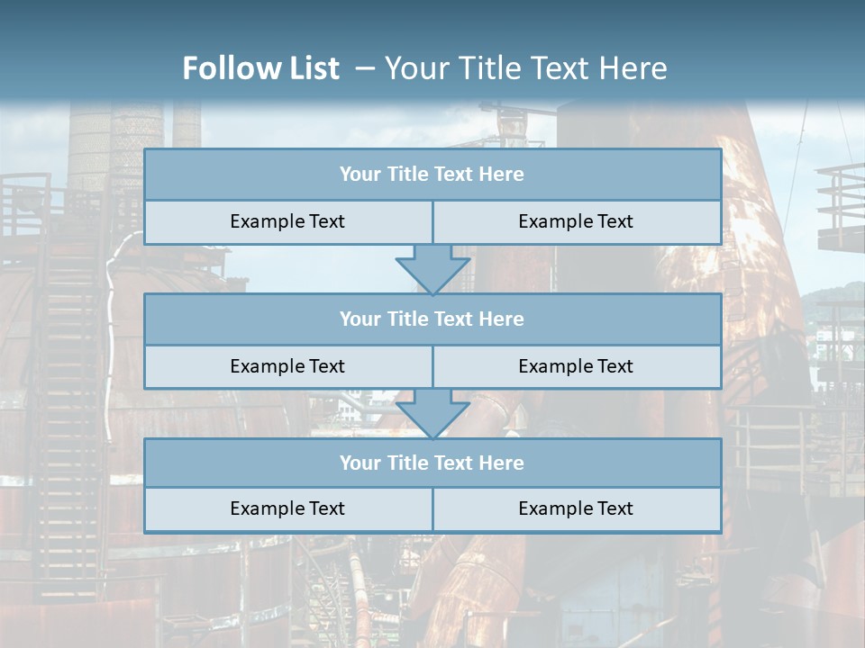 Old Metal Industry PowerPoint Template