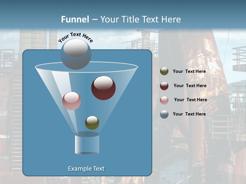 Old Metal Industry PowerPoint Template
