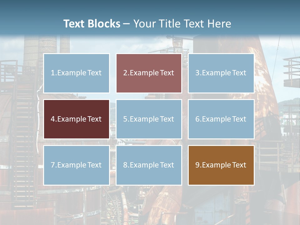 Old Metal Industry PowerPoint Template