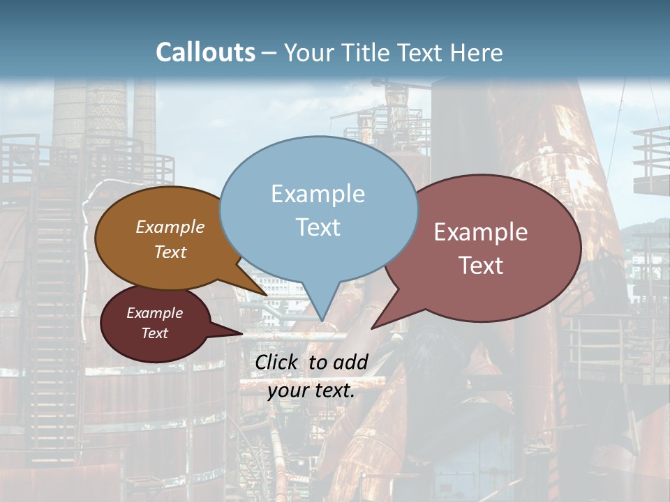 Old Metal Industry PowerPoint Template