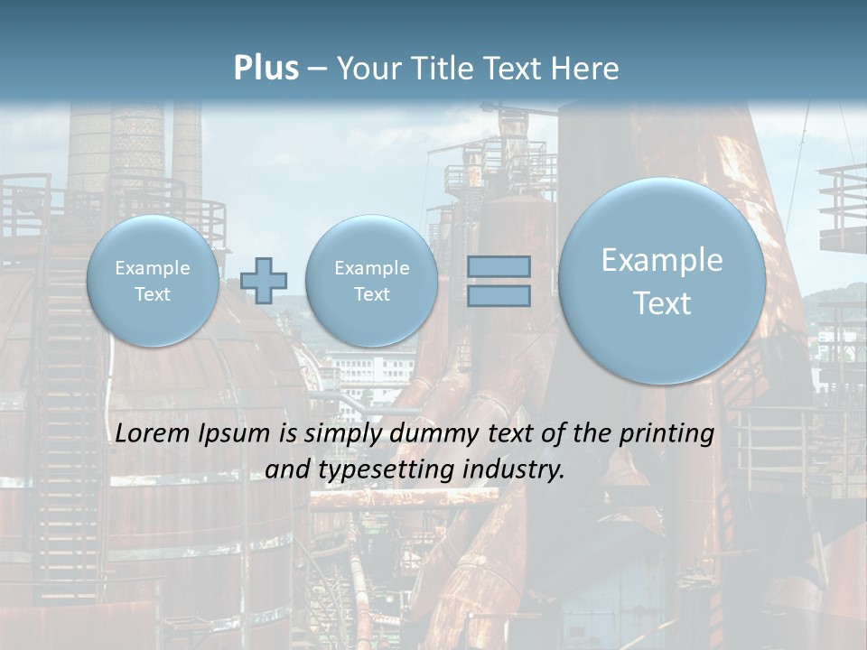 Old Metal Industry PowerPoint Template