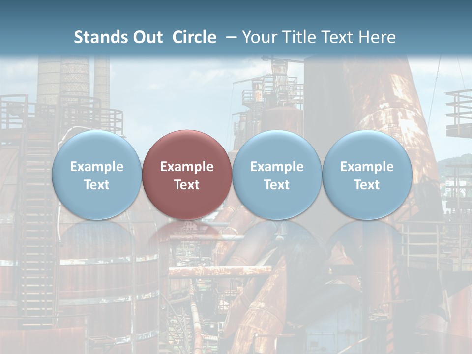 Old Metal Industry PowerPoint Template