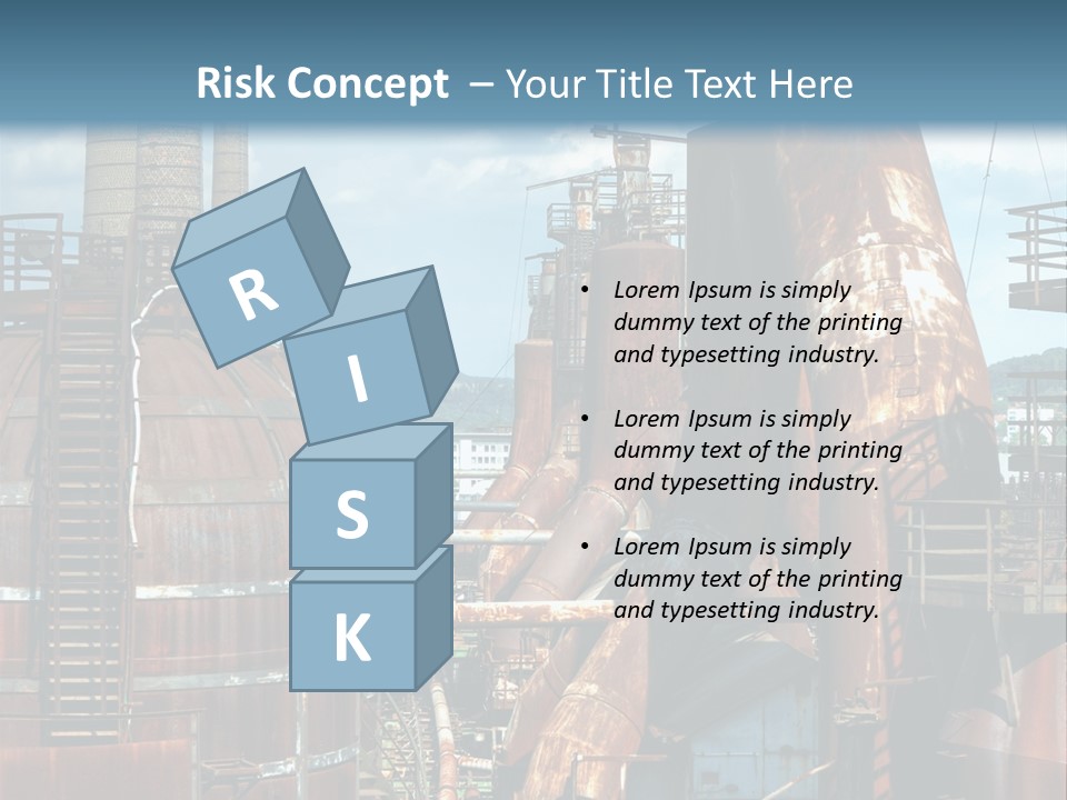 Old Metal Industry PowerPoint Template