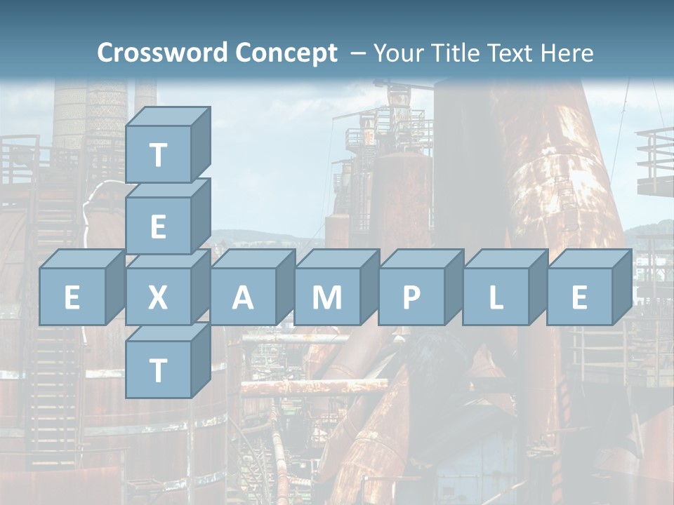 Old Metal Industry PowerPoint Template