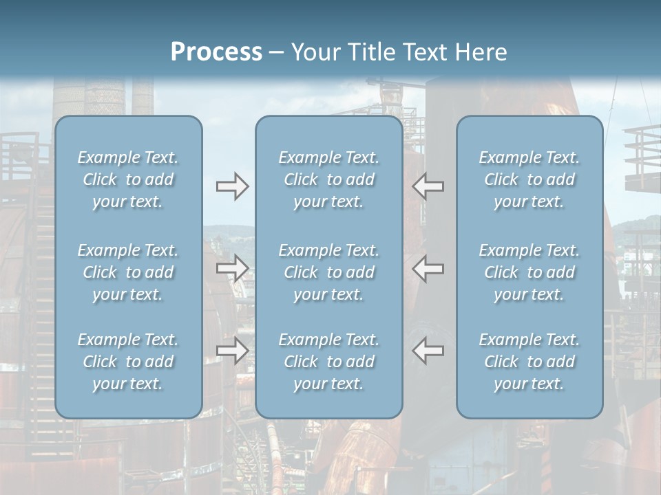 Old Metal Industry PowerPoint Template