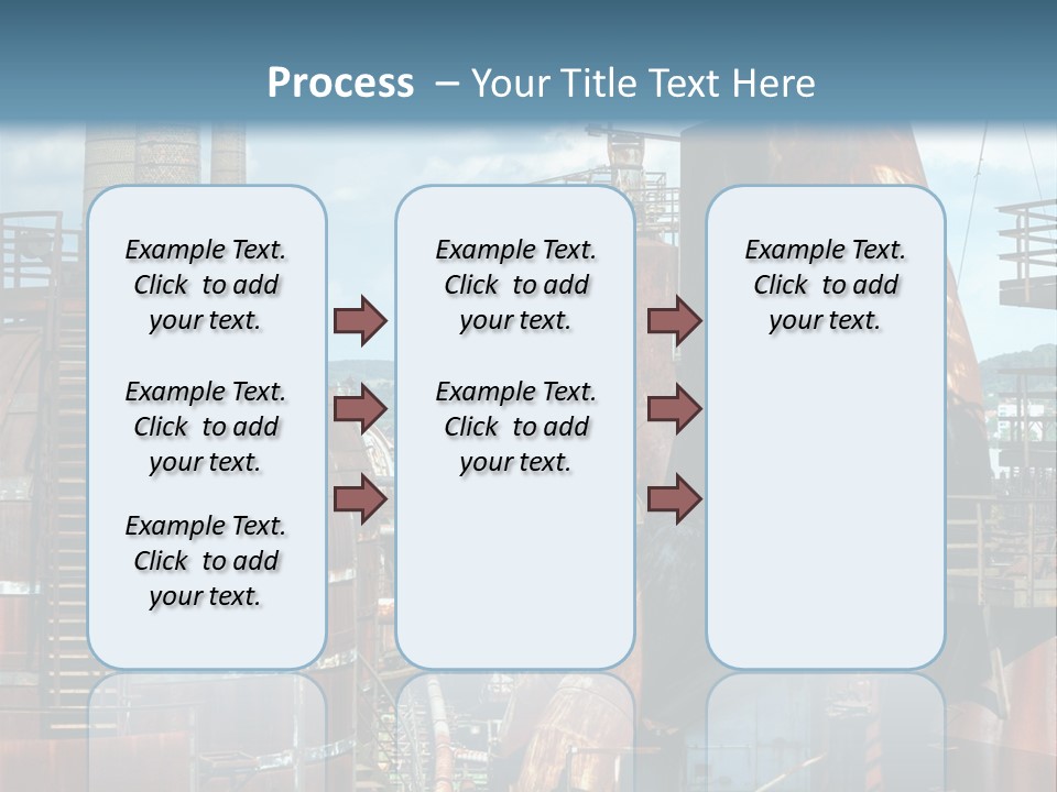 Old Metal Industry PowerPoint Template