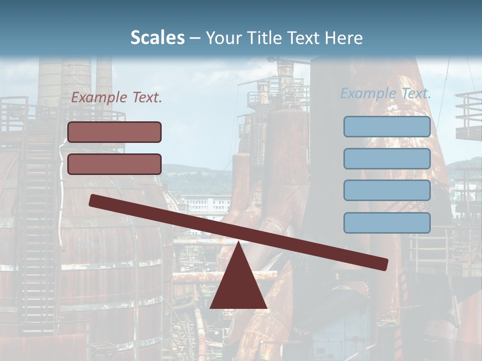 Old Metal Industry PowerPoint Template