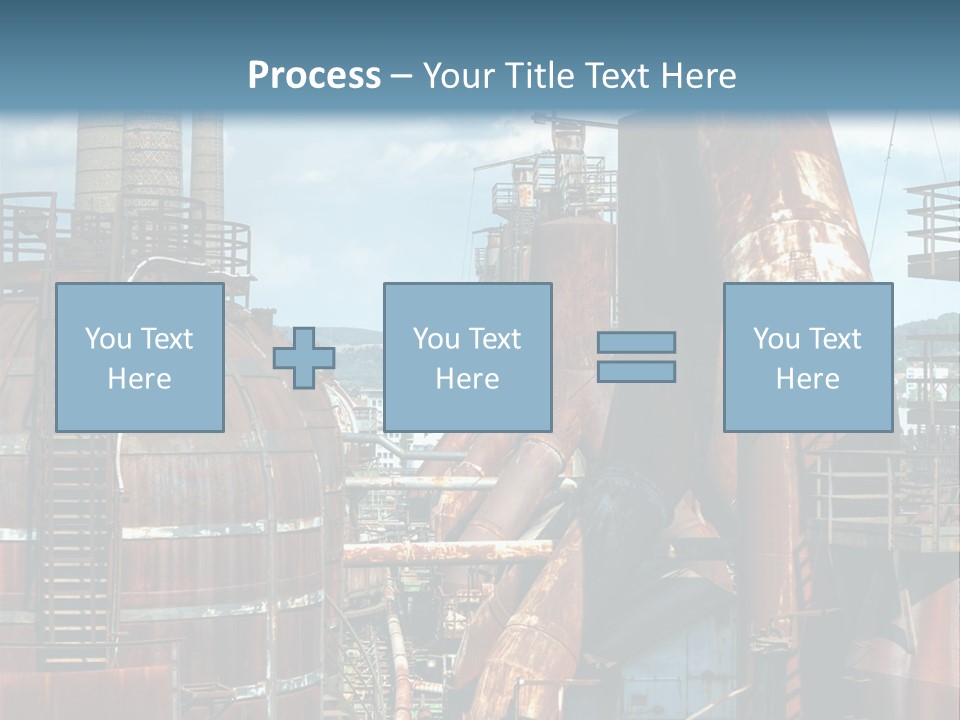 Old Metal Industry PowerPoint Template