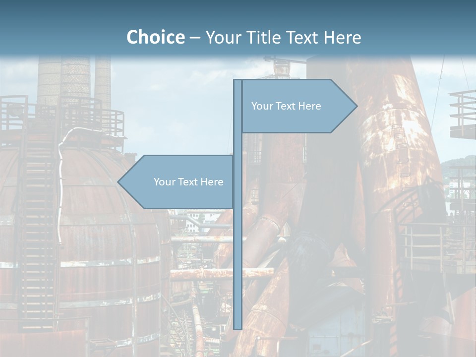Old Metal Industry PowerPoint Template