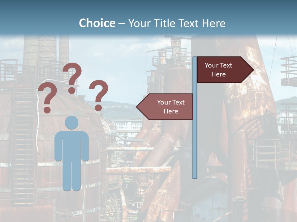 Old Metal Industry PowerPoint Template