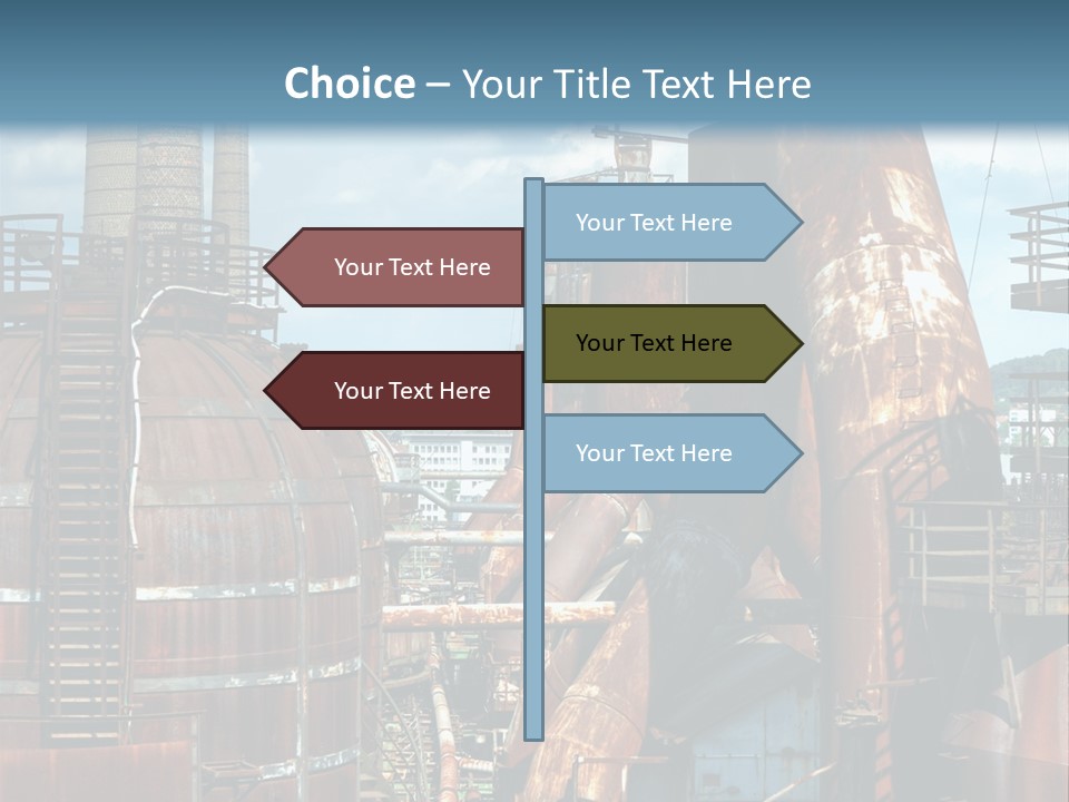 Old Metal Industry PowerPoint Template