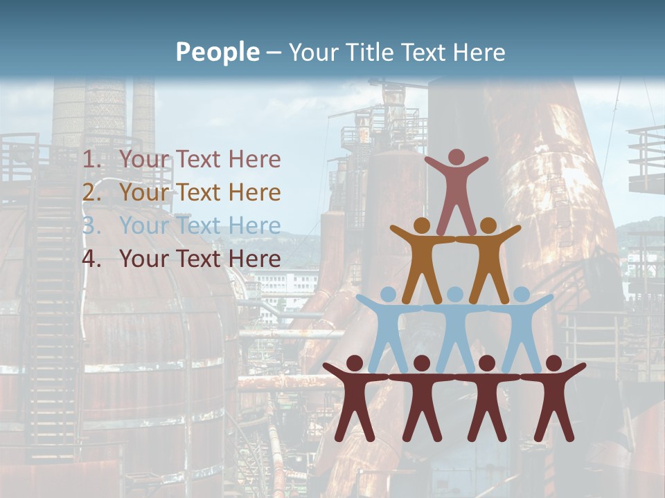 Old Metal Industry PowerPoint Template