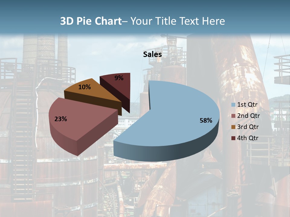 Old Metal Industry PowerPoint Template