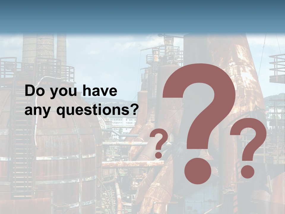 Old Metal Industry PowerPoint Template