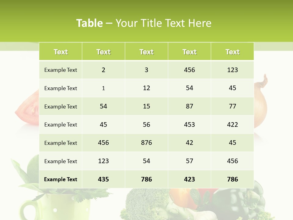 Diet Native Organic PowerPoint Template
