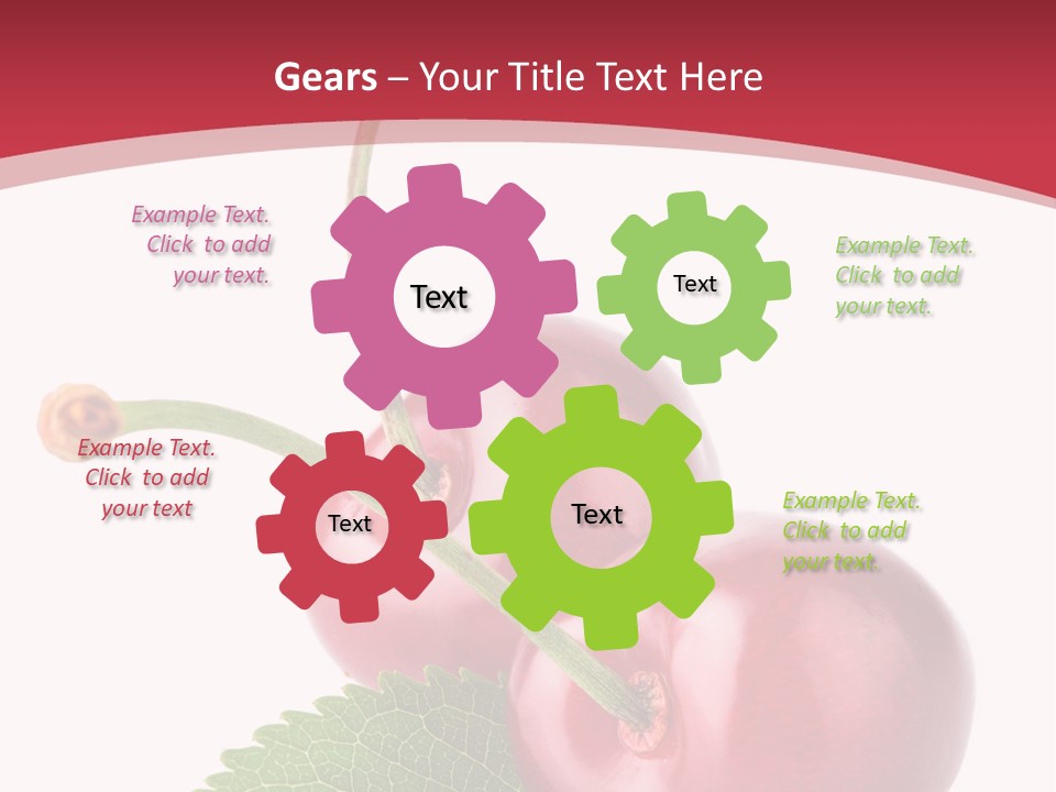 Berry Juicy Diet PowerPoint Template