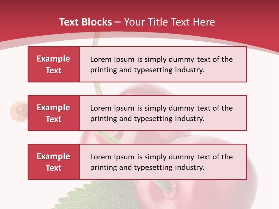 Berry Juicy Diet PowerPoint Template