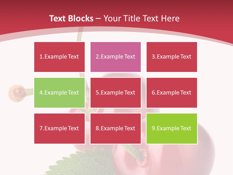 Berry Juicy Diet PowerPoint Template