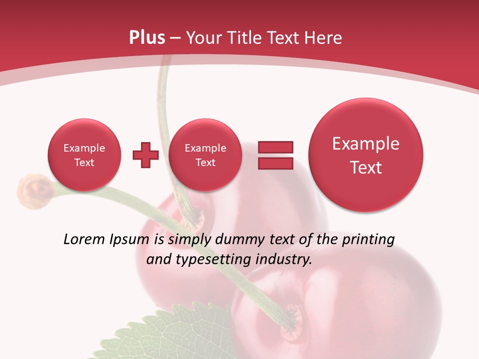 Berry Juicy Diet PowerPoint Template