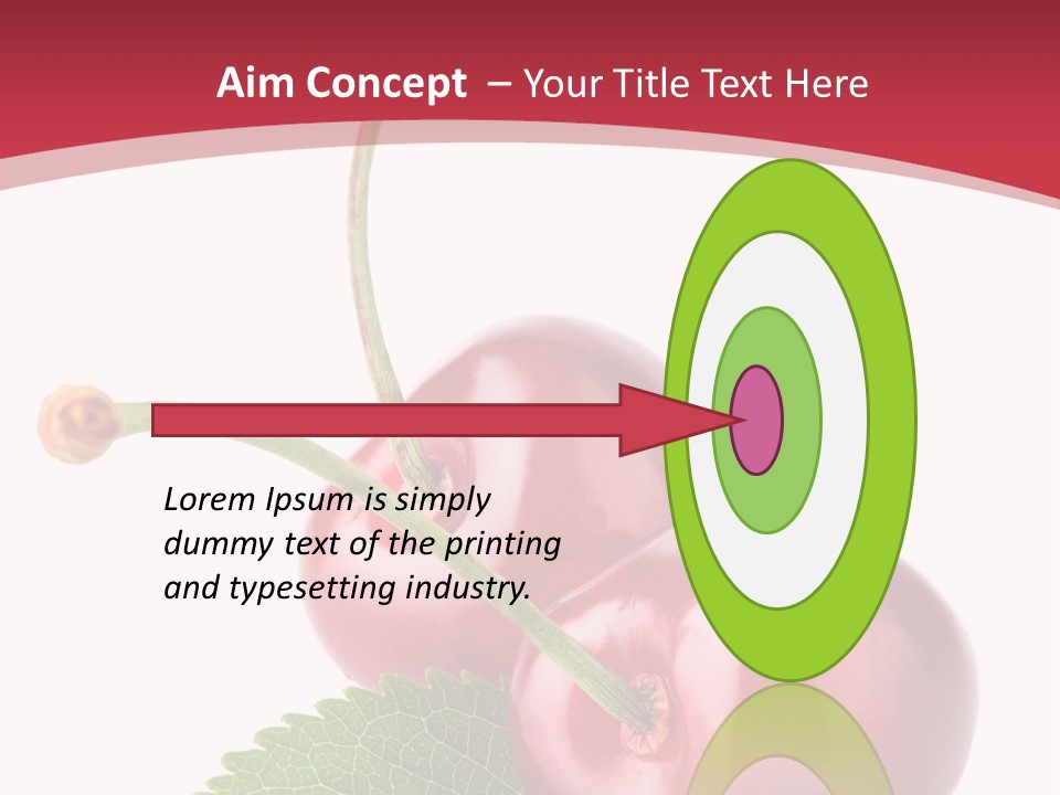 Berry Juicy Diet PowerPoint Template