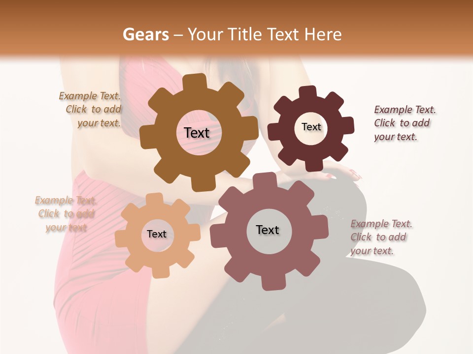 Colour Looking Glamour PowerPoint Template