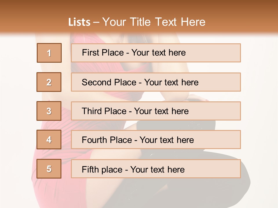 Colour Looking Glamour PowerPoint Template