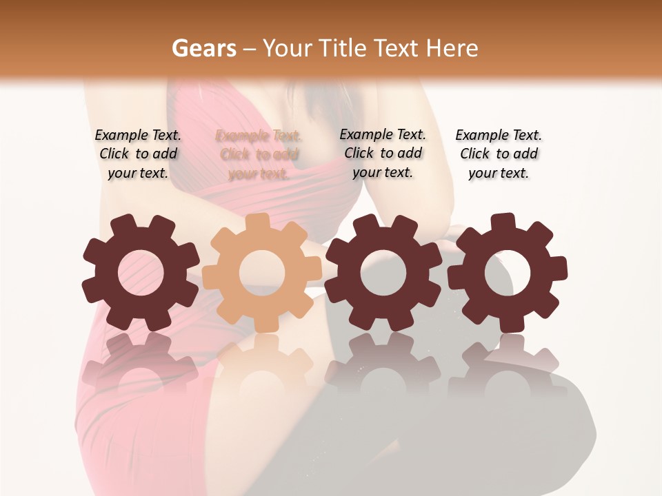 Colour Looking Glamour PowerPoint Template