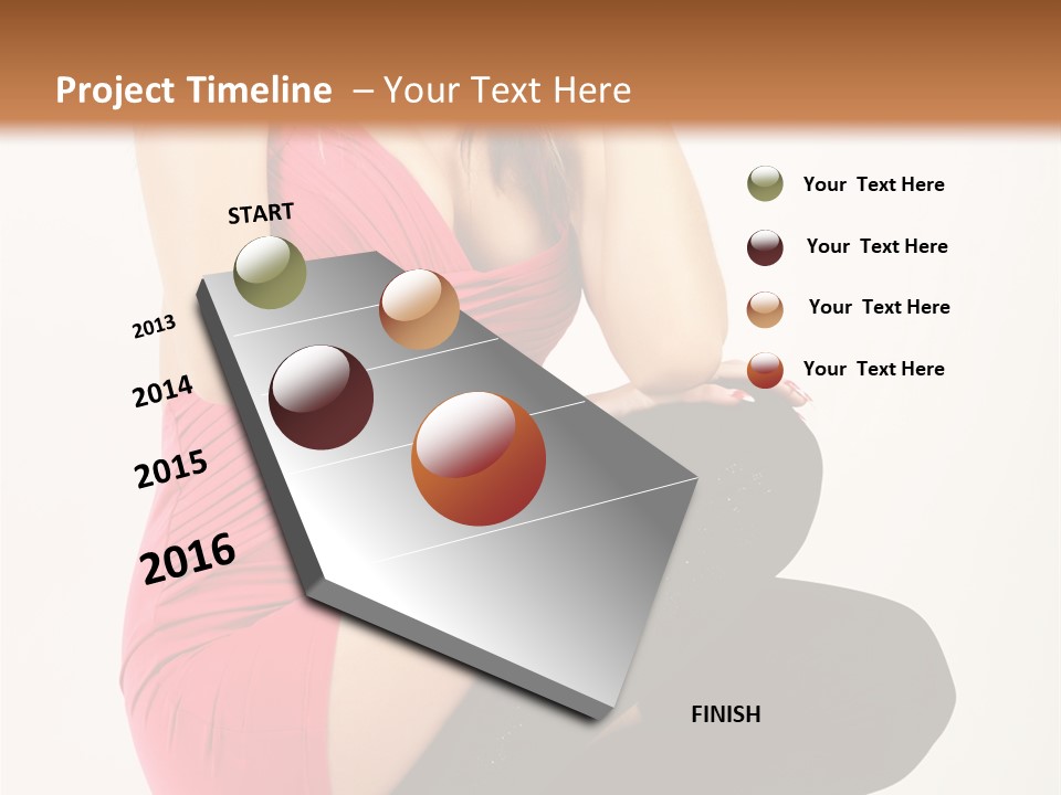 Colour Looking Glamour PowerPoint Template