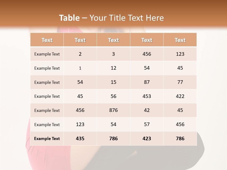 Colour Looking Glamour PowerPoint Template