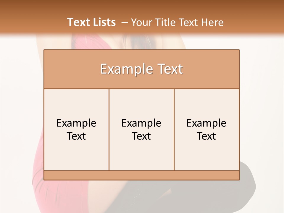 Colour Looking Glamour PowerPoint Template