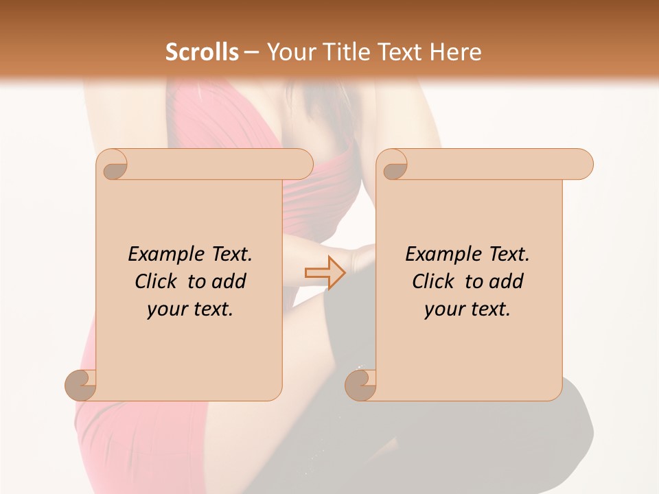 Colour Looking Glamour PowerPoint Template
