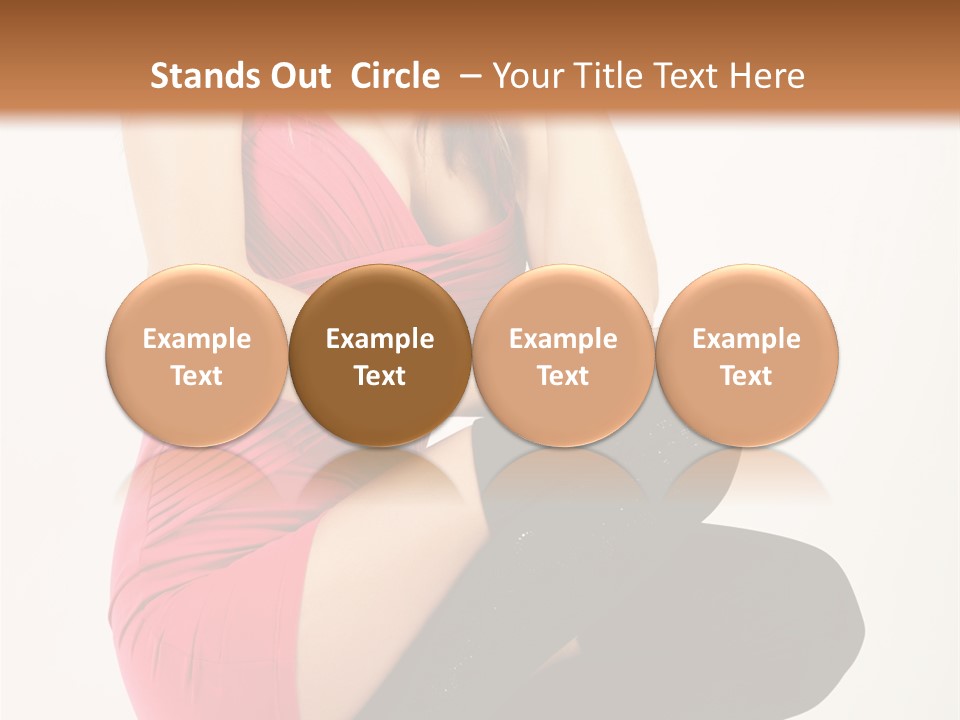 Colour Looking Glamour PowerPoint Template