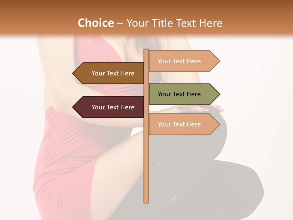 Colour Looking Glamour PowerPoint Template