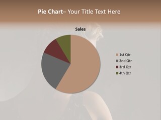 Style Model Close Up PowerPoint Template