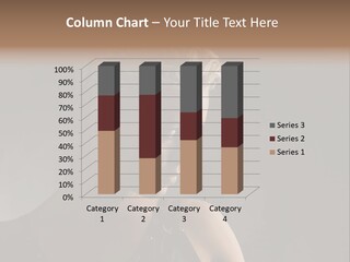 Style Model Close Up PowerPoint Template