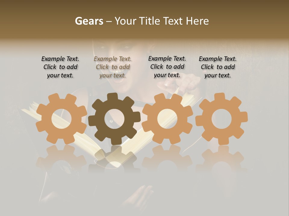 Looking Industrial Surprised PowerPoint Template